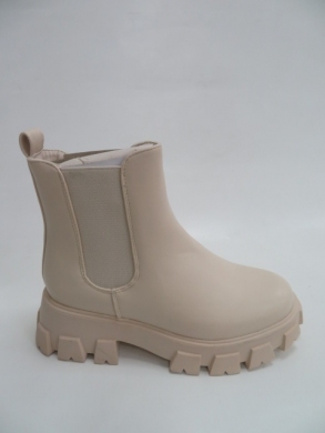 Botki damskie jesienne na płaskim (36-41) 168-286 BEIGE