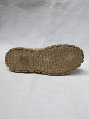 Botki damskie na płaskim (36-41) 8-3 KHAKI