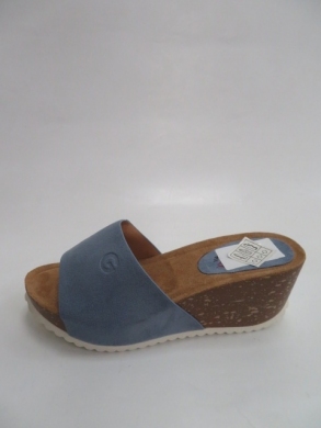 Klapki damskie na koturnie (36-41) 8282 BLUE