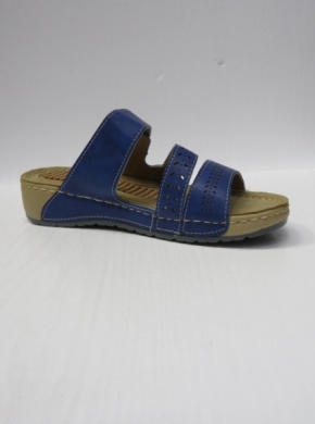 Klapki damskie na koturnie (36-41) B0234 NAVY