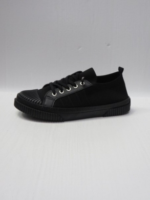 Trampki damskie na płaskim (36-41) C06-21 ALLBLACK