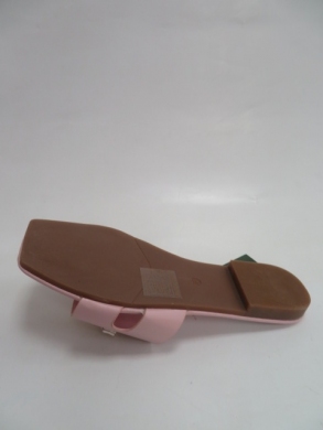 Klapki damskie na płaskim (36-41) 2305-12 PINK