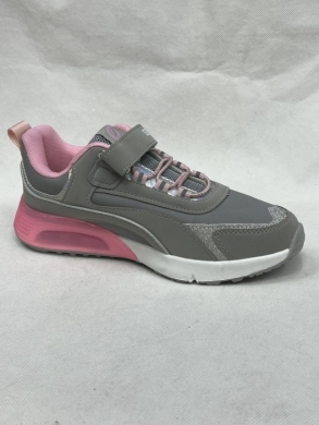 Buty sportowe dziewczęce (32-37) E166 GREY