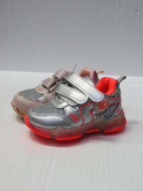 Buty sportowe dziewczęce (20-25) S027 LED/MIX