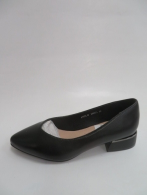 Czółenki damskie na obcasie (36-41) T6407 BLACK
