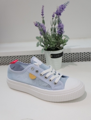 Trampki damskie na płaskim (36-41) YY247 BLUE