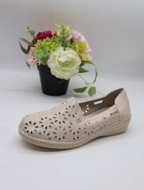 Półbuty damskie na płaskim (36-42) 2311-2 BEIGE