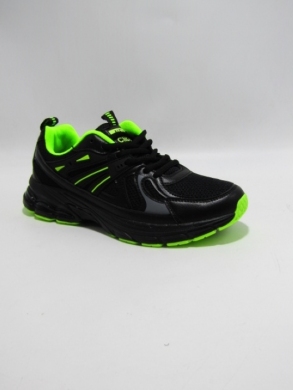 Buty sportowe młodzieżowe (36-41) AD632 BL/GREEN