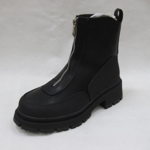 Botki damskie na płaskim (36-41) BM63 BLACK