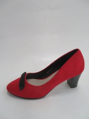 Czółenka damskie na obcasie (36-41) 316 RED
