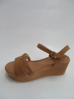 Sandały damskie na koturnie (36-41) ABD-2 CAMEL