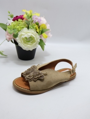 Sandały damskie na płaskim (36-41) DM408 KHAKI