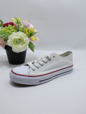 Trampki damskie na płaskim (36-41) VL01 WHITE
