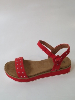 Sandały Damskie na płaskim (36-41) OC-302 RED