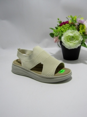 Sandały damskie na płaskim (39-43) DK22-06 BEIGE