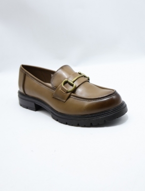 Mokasyny damskie na płaskim (36-41) 105 TAUPE