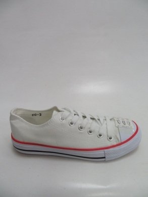 Trampki damskie na płaskim (36-41) FZC-2 WHITE