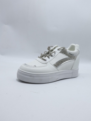 Buty sportowe damskie (36-41) WW091 WHITE