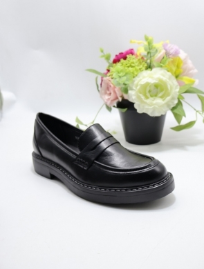 Półbuty damskie na płaskim (36-41) YCC-65 BLACK