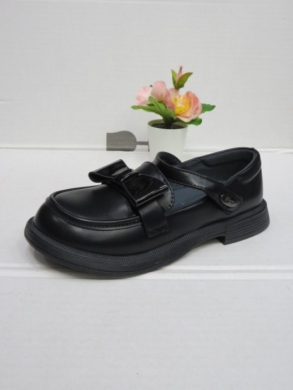 Mokasyny dziewczęce (31-36) DC203 BLACK