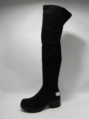 Kozaki damskie na obcasie (36-41) ZY5003 BLACK