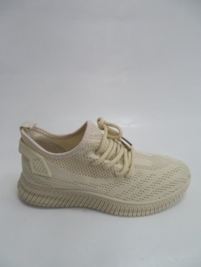 Buty sportowe damskie na płaskim (36-41) JH-28 BEIGE