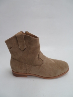 Botki damskie jesienne na płaskim (36-41) 202 KHAKI