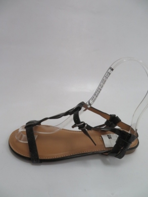 Sandały damskie na płaskim (36-41) 818 BLACK