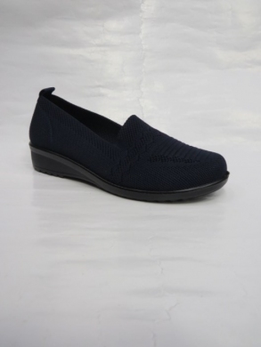 Mokasyny damskie na koturnie (39-40) DX8123 BLUE