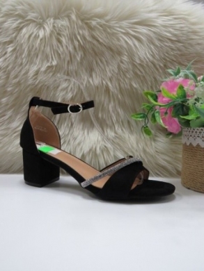 Sandały damskie na obcasie (36-41) HC675 BLACK