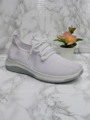 Buty sportowe damskie na płaskim (36-41) 570 WHITE