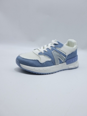 Buty sportowe damskie na płaskim (36-41) 88-179 BLUE