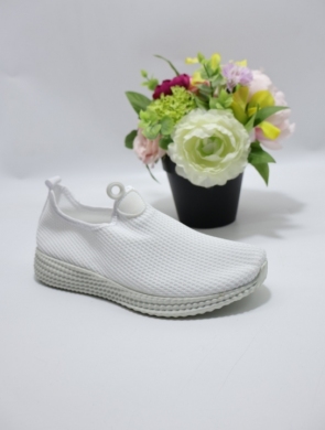 Buty sportowe damskie na płaskim (36-41) 135 WHITE