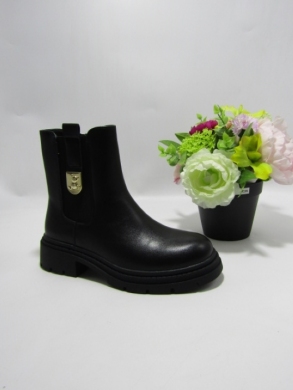 Botki damskie na płaskim (36-41) RQ511 BLACK