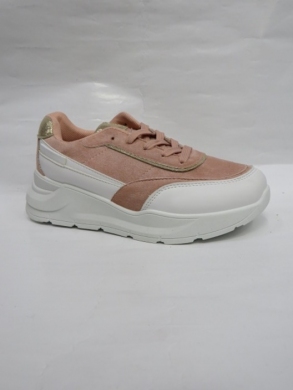 Buty sportowe damskie na płaskim (36-41) QS-46 NUDE