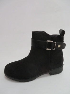 Botki damskie jesienne na płaskim (36-41) XLT-0650-2015A BLACK