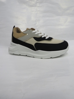 Buty sportowe damskie na płaskim (36-41) QS-48 BLACK