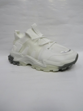 Buty sportowe damskie na płaskim (36-41) A28 WHITE