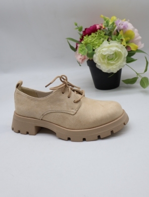 Półbuty damskie na płaskim (36-41) NC1262 BEI