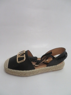 Sandały damskie na płaskim (36-41) T535 BLACK