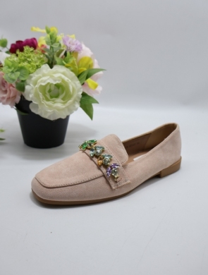 Mokasyny damskie na płaskim (36-41) HJ7139 BEIGE