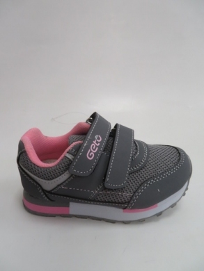 Buty sportowe dziewczęce (21-26) F667 GREY/PINK