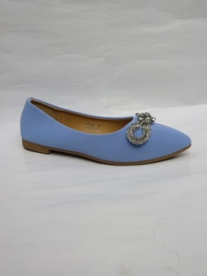 Baleriny damskie (36-41) ZA10 LBLUE