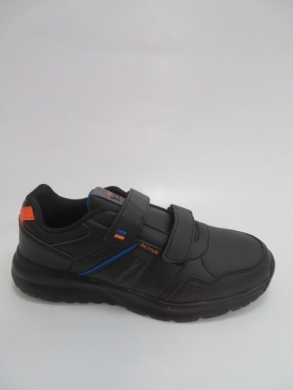 Sportowe Chłopięce (36-41) 8170 BLACK/ORANGE