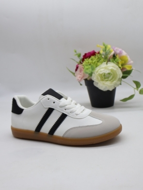 Buty sportowe damskie na płaskim (36-41) A-108 WHITE