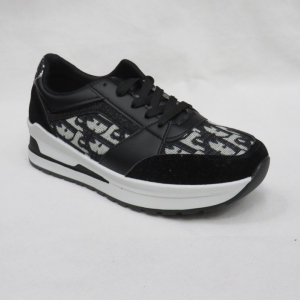 Buty sportowe damskie na płaskim (36-41) A509 BLACK