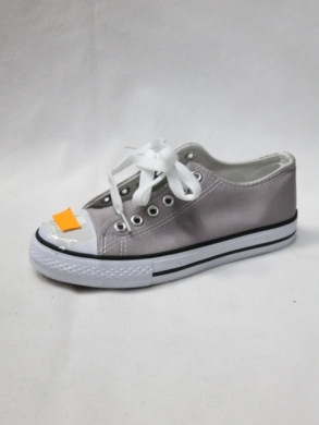 Trampki damskie na płaskim (36-41) XWQ801 DGREY