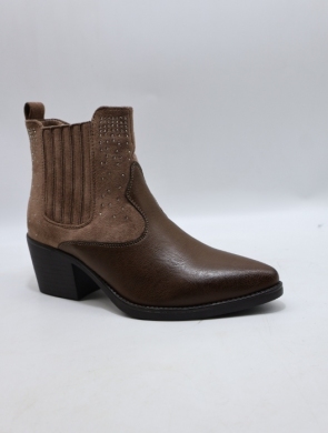 Botki damskie ocieplane na obcasie (36-41) RQ2033-3