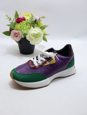 Buty sportowe damskie na płaskim (36-41) D-25 PURPLE