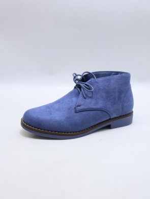 Botki damskie na płaskim (36-41) 1002-5 BLUE